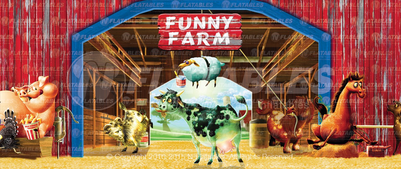 Bounce House Panel Funny Farm