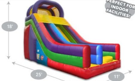Wacky Inflatable Slide
